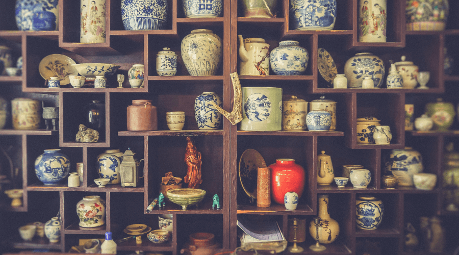 Mercato dell'antiquariato e del vintage