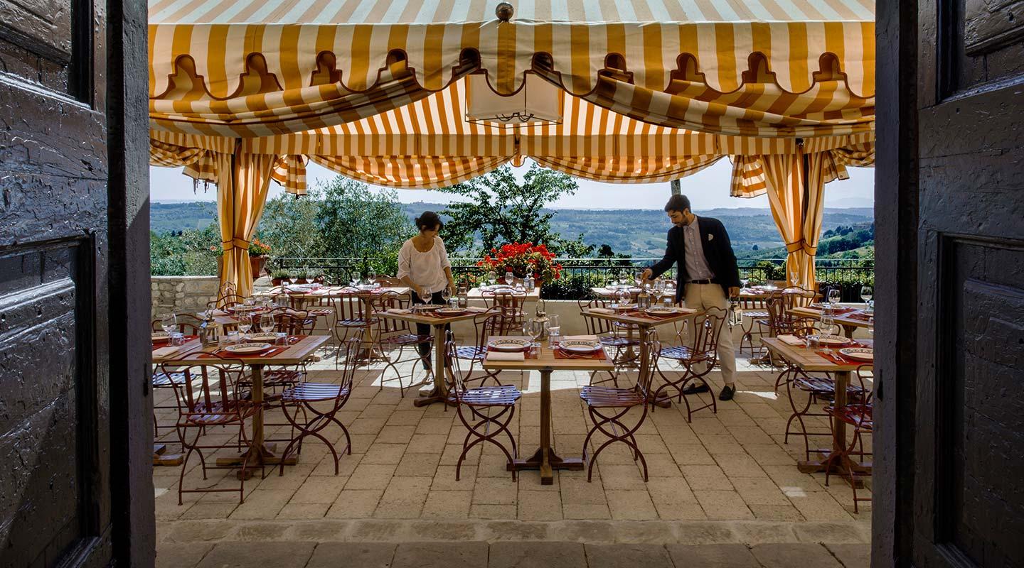 Villa Il Poggiale - Il Ristorante "La Tinaia"